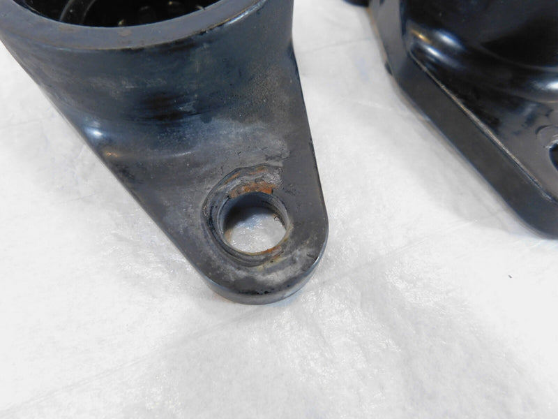 Harley Davidson Road King & Electra Glide Frame Swingarm Mount Brackets w/ Caps