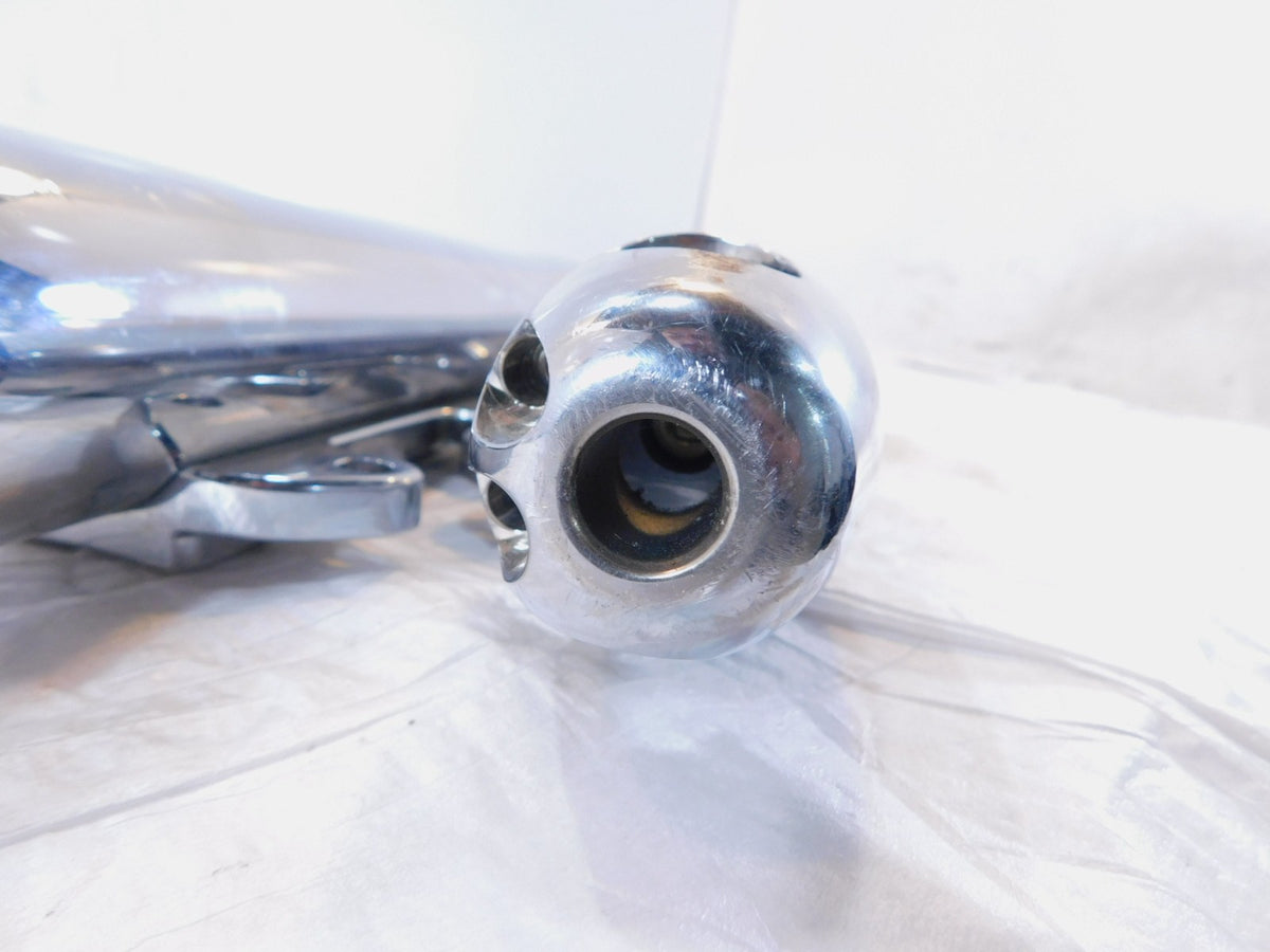 2002 American IronHorse Texas Chopper Left & Right Front Fork Leg Shocks - Bent - C3 Cycle