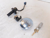 1983 Honda CB1000 CB1000C Ignition Switch Lock Set Fuel Gas Tank Cap Lid w/ Key - C3 Cycle