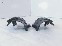 03-07 Yamaha VMax 1200 VMX12 Exhaust Header Pipe Heat Shield Flange Mount Covers - C3 Cycle