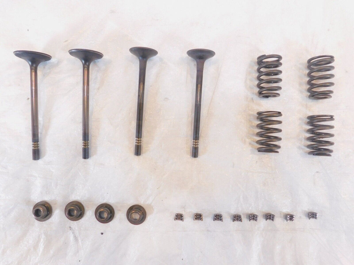 Victory Vision Kingpin & Vegas Intake/Exhast Valves w/ Springs & Retainer Seats - C3 Cycle