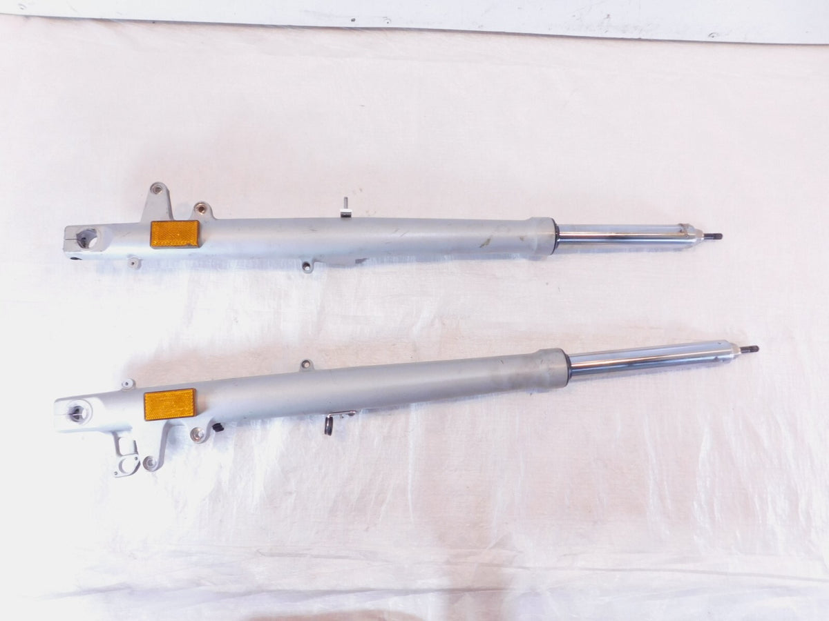 2000-2006 BMW R1150-R R1150R Silver Front Wheel Left/Right Fork Shock Leg Tubes - C3 Cycle