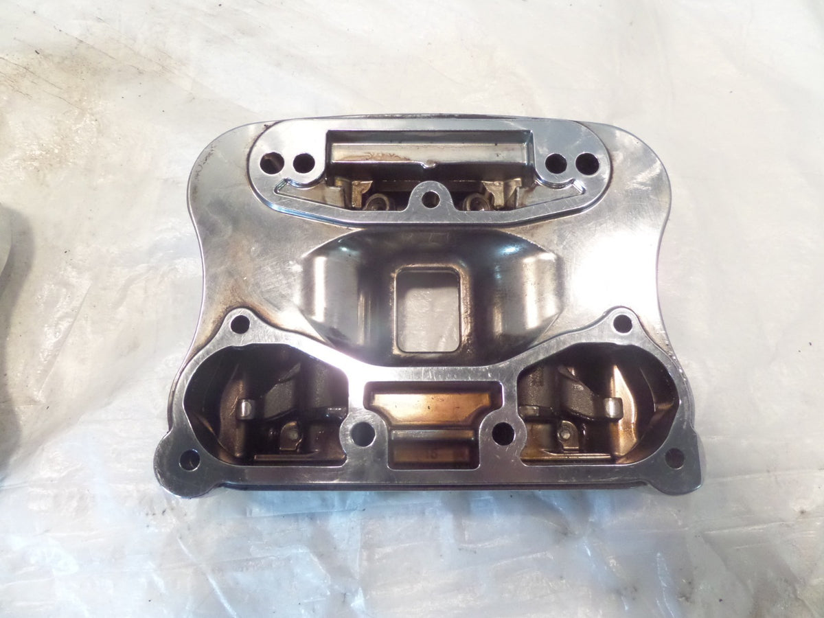 Harley Davidson Sportster 883 & 1200 Chrome Cylinder Head Cover Rocker Boxes - C3 Cycle