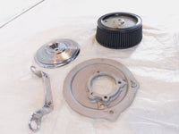 Harley Davidson Electra Glide Softail Dyna Air Cleaner Backplate & Cover - C3 Cycle