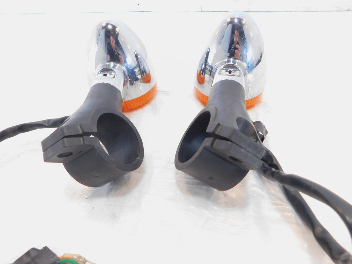 1994-2003 Honda VF750 VF750C Magna 750 Front Left & Right Turn Signal Indicators - C3 Cycle