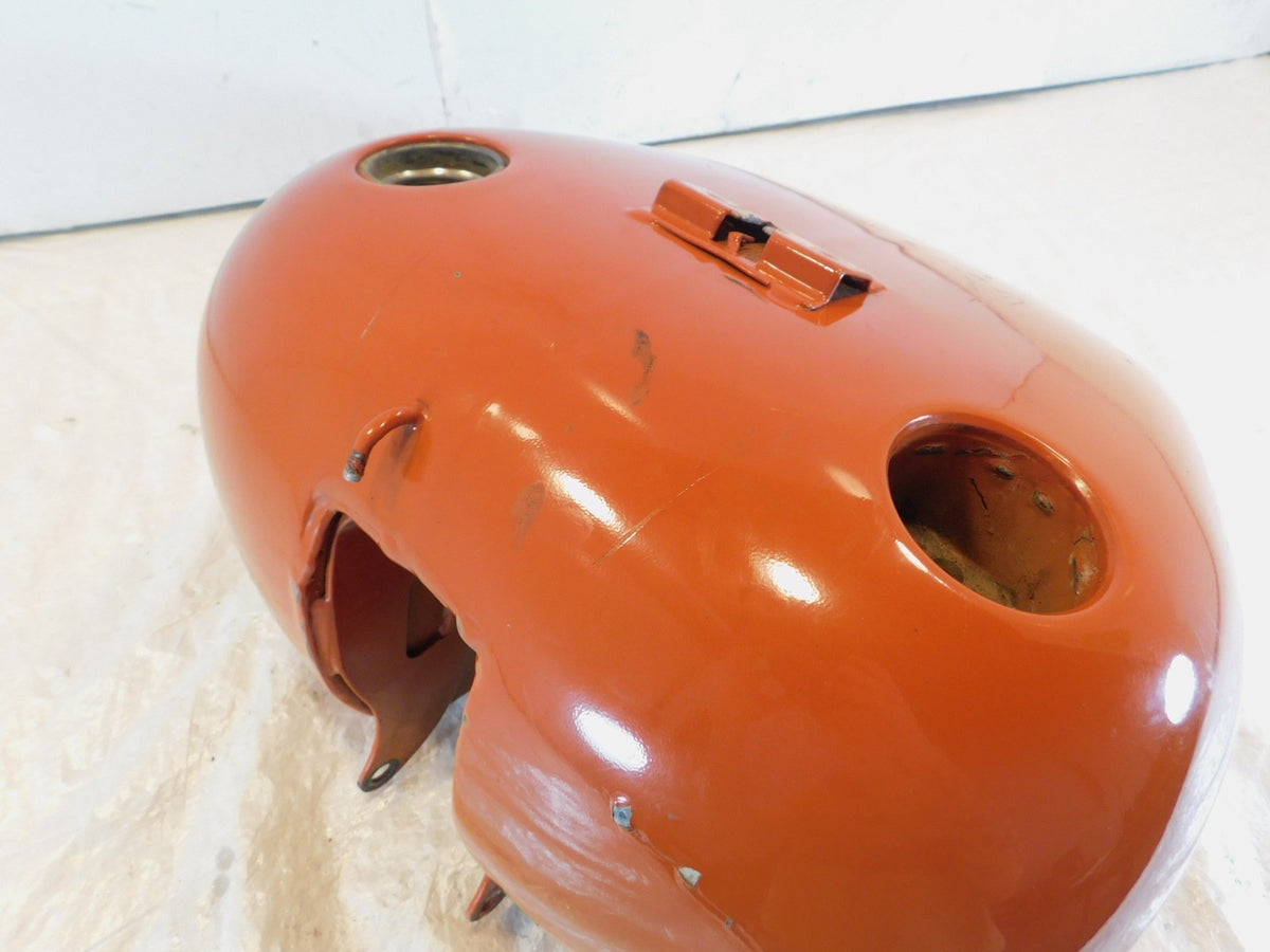 Harley Softail Heritage Classic Fatboy Orange Fuel Gas Petrol Tank Reservoir - C3 Cycle