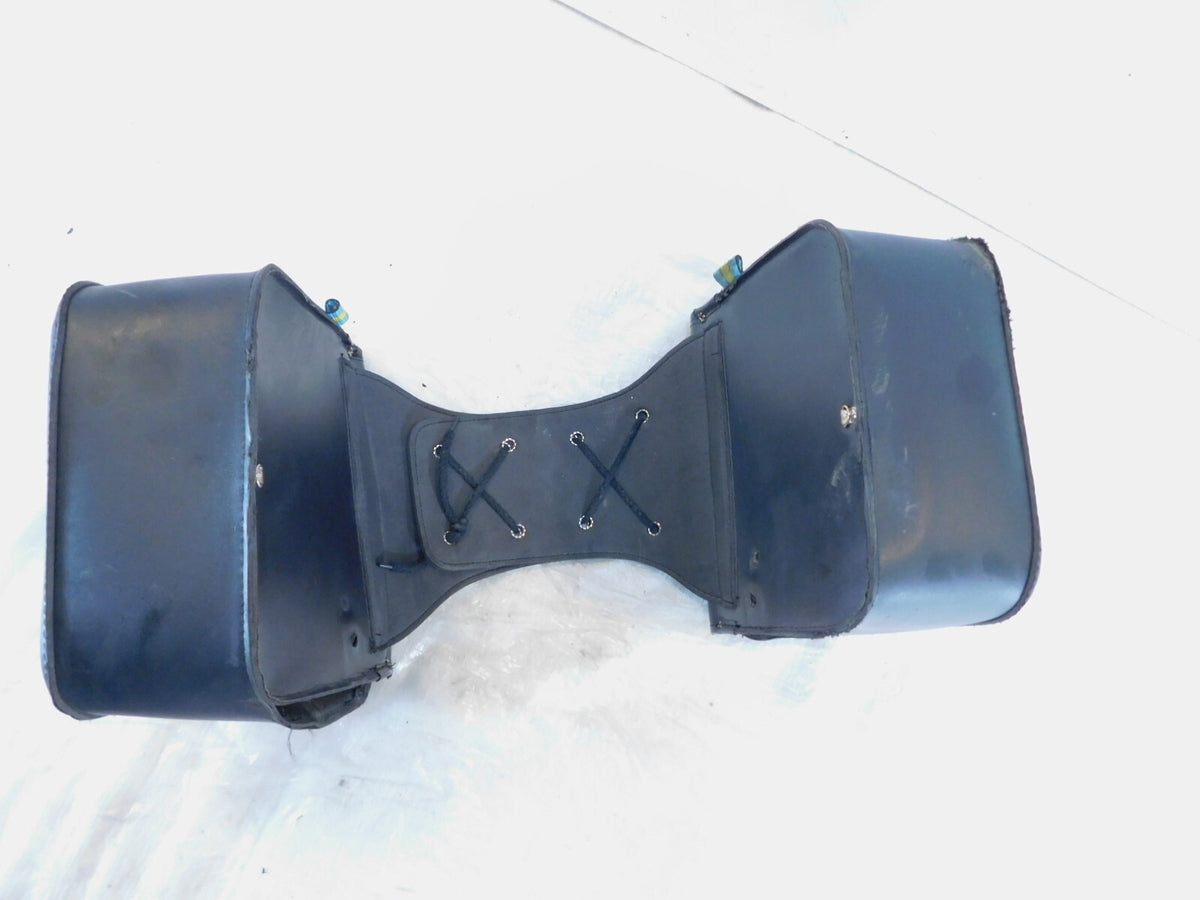 1993-1994 Harley Davidson Dyna Wide Glide Left Right Black Side Bag Saddlebags - C3 Cycle