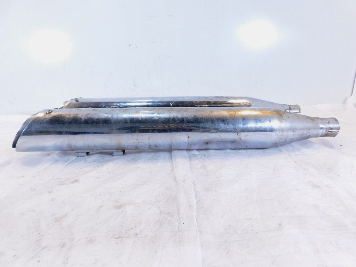 Harley Davidson Road King & Electra Glide Vance &Hines Slip On Exhaust Mufflers - C3 Cycle