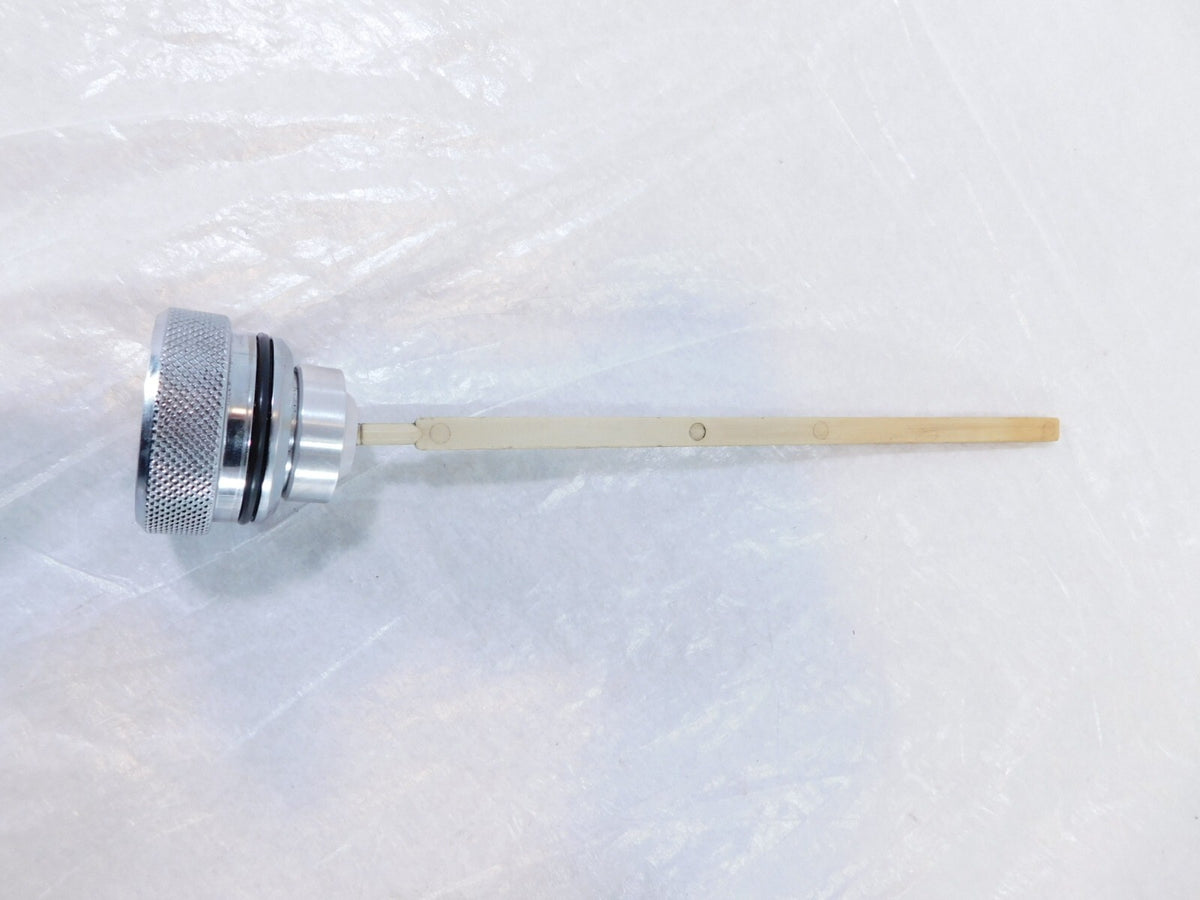 Harley Davidson Dyna Low Rider Super Wide Glide Chrome Engine Motor Oil Dipstick
