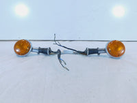 Yamaha Virago 700 750 1100 XV750 Front Turn Signal Indicators w/ Mount Bracket - C3 Cycle