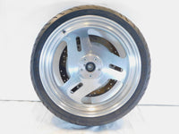 1995 & 1996 Buell M2 Thunderbolt Marchesini Silver Front Wheel Rim & Tire - C3 Cycle