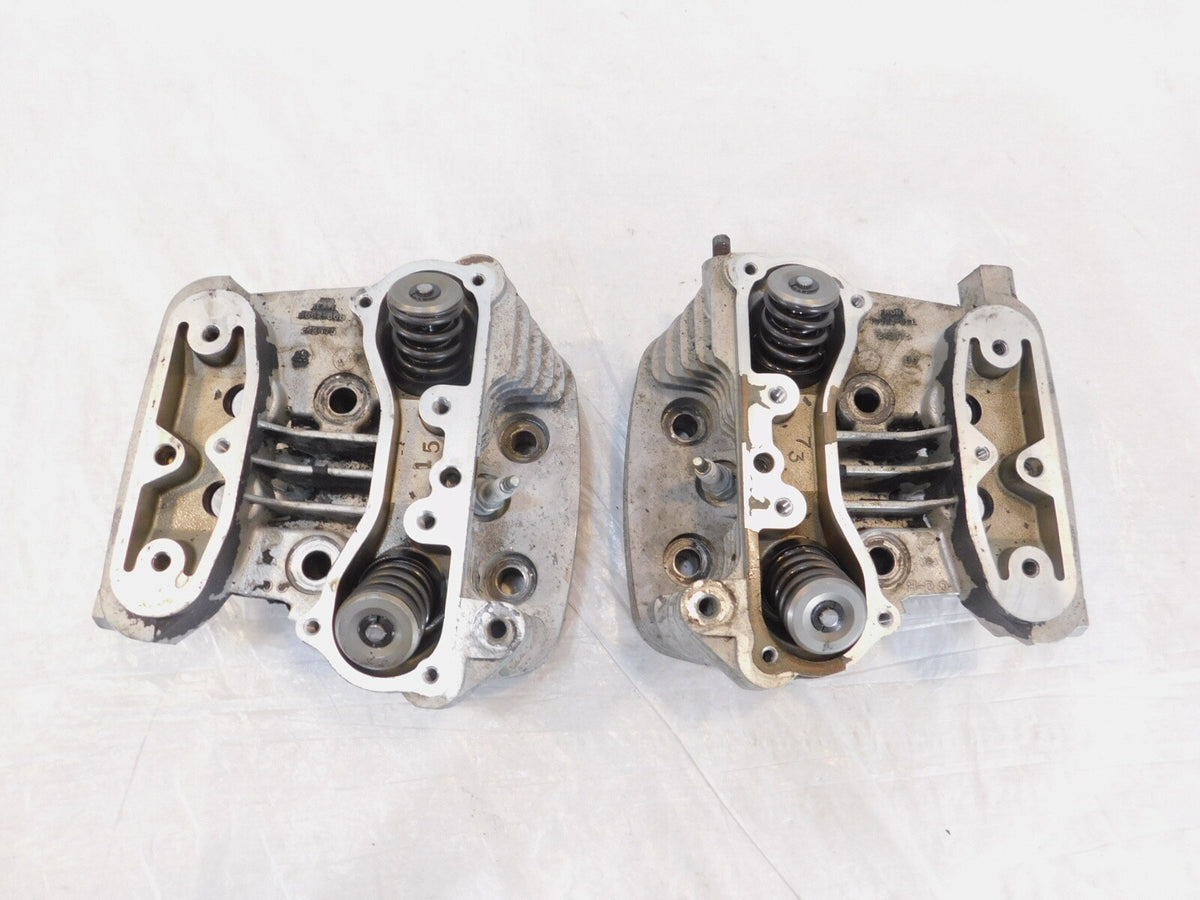 Harley Davidson Sportster 883 Cylinder Heads w/ Valves 16662-86B & 16663-86B