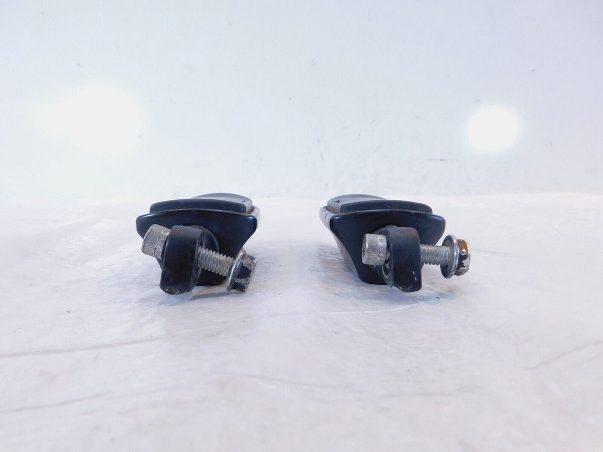 Harley Touring FXR Dyna Sportster & Softail Metal & Rubber Footpegs Footrests - C3 Cycle