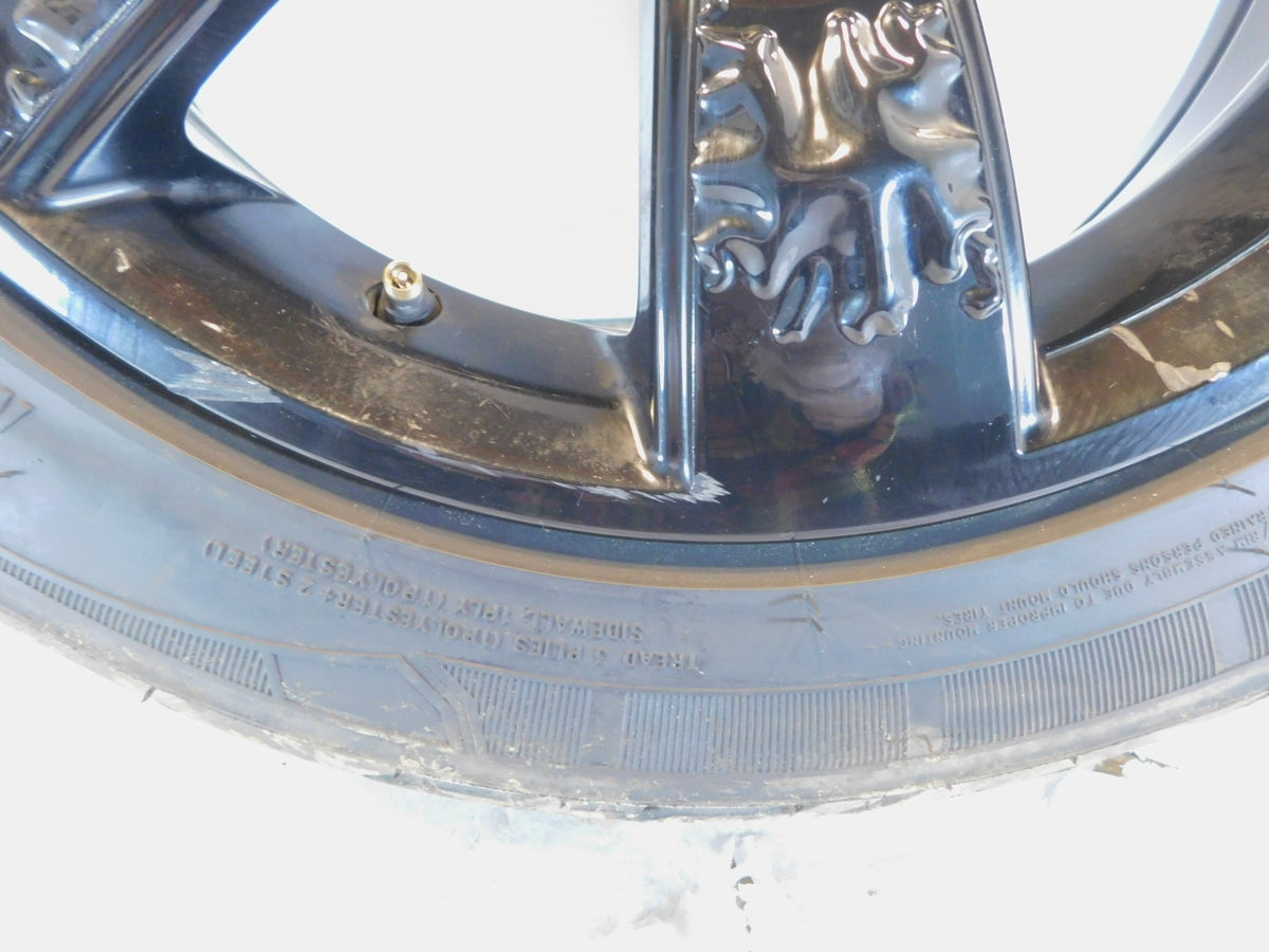 Can-Am Spyder F3-S F3-T LTD STD Black Front Wheel & Rim 15 x 5T - Slightly Bent - C3 Cycle