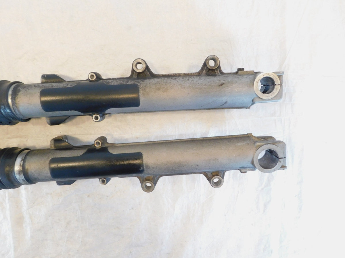 BMW K75C K75RT Black Front Wheel Left/Right Fork Shock Leg Tubes -Bent - C3 Cycle