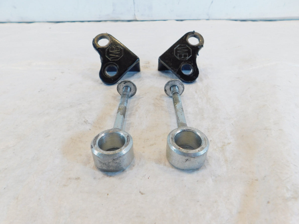 Harley Davidson Road King & Electra Glide Rear Shock Absorber Lowering Brackets - C3 Cycle