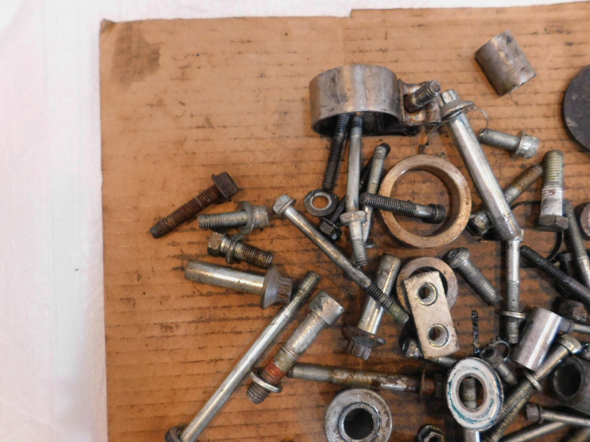 2001 Harley Davidson Sportster XL883 Hugger Nuts Bolts & Brackets Parts Box Lot - C3 Cycle