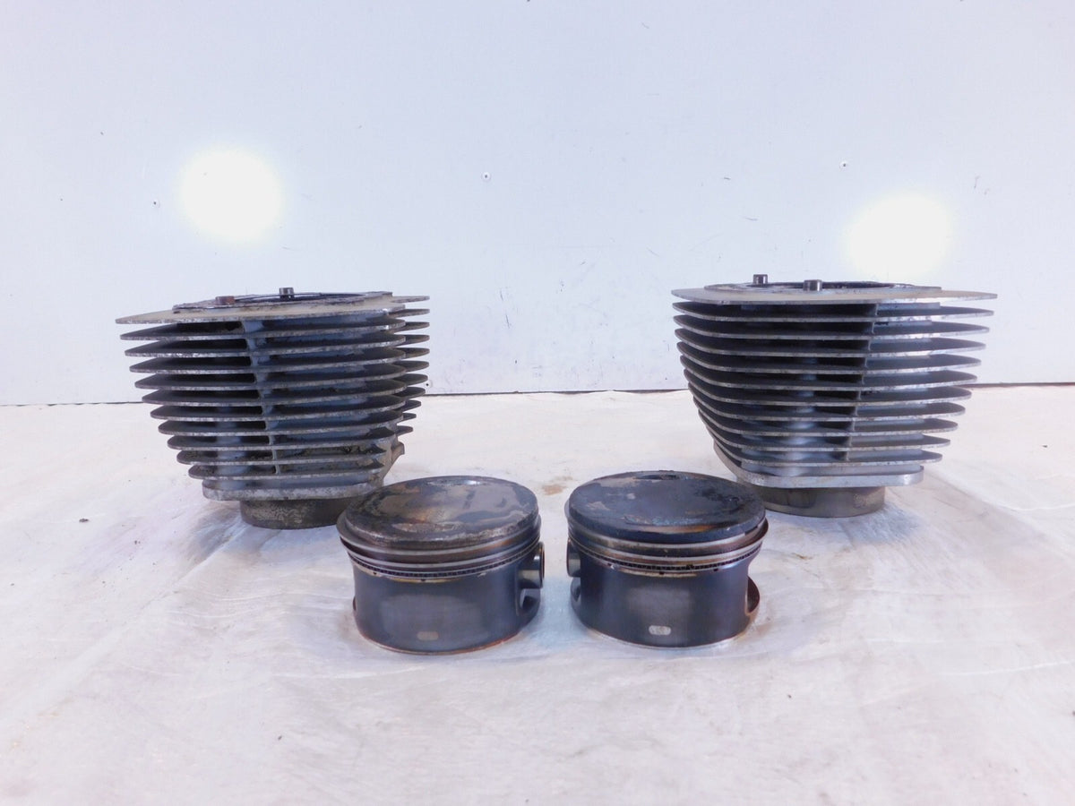 Harley Davidson Twin Cam Touring Dyna & Softail Engine Pistons & Black Cylinders - C3 Cycle