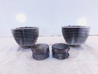 Harley Davidson Twin Cam Touring Dyna & Softail Engine Pistons & Black Cylinders - C3 Cycle