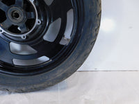 1996 1997 1998 Yamaha V-Max 1200 VMX12 OEM Black Cast Front Wheel Rim & Tire - C3 Cycle