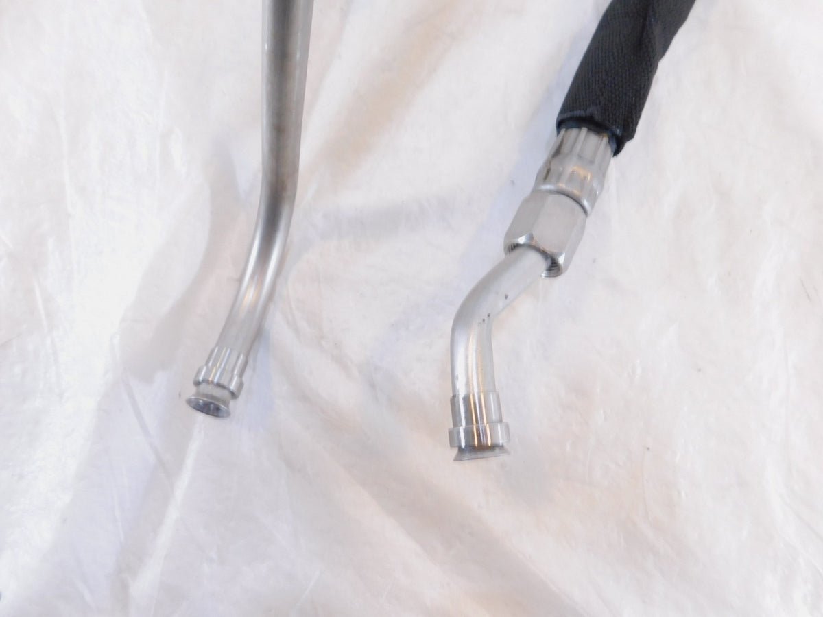 2002-2003 Harley Davidson V-Rod VRSC Vrod Engine Motor Oil Cooler Line Pipes - C3 Cycle