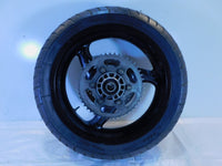 2002 & 2003 Ducati Monster 620 750 & 800 Black Rear Wheel Rim & Tire - Straight - C3 Cycle