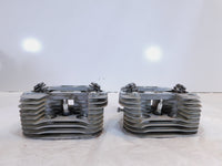 Harley Davidson Sportster XL 883 Super Low Silver Cylinder Heads Springs Valves - C3 Cycle