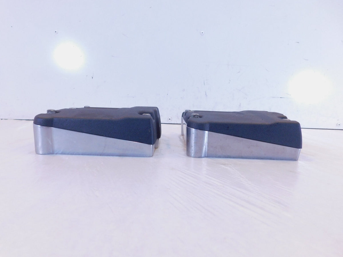 Harley Davidson Touring Dyna & Softail Black Wrinkle Cylinder Head Rocker Boxes - C3 Cycle