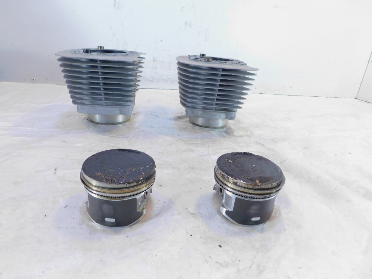 Harley Davidson Sportster 883 Custom & Low Silver Cylinders Barrels w/ Pistons - C3 Cycle