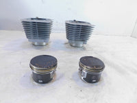 Harley Davidson Sportster 883 Custom & Low Silver Cylinders Barrels w/ Pistons - C3 Cycle