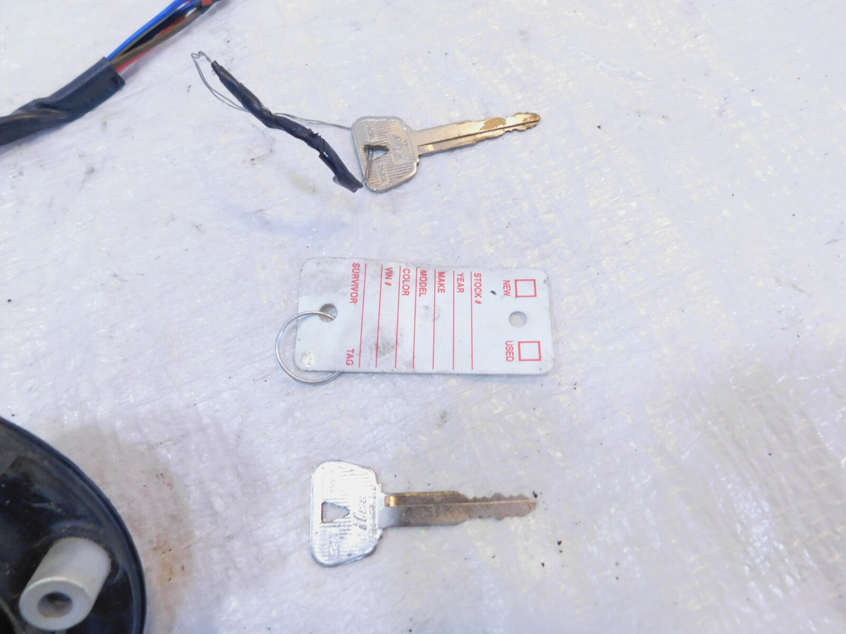2003 Yamaha FJR1300 Ignition Key Switch Steering Lock & Gas Petrol Fuel Tank Cap - C3 Cycle