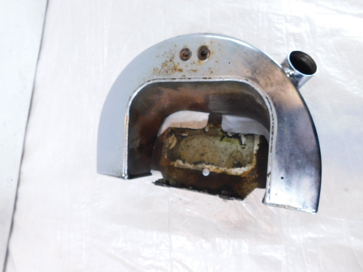 Harley Davidson Softail Heritage Classic Springer Chrome Oil Tank Bag Reservoir - C3 Cycle