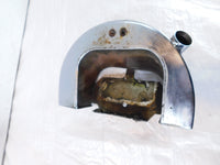 Harley Davidson Softail Heritage Classic Springer Chrome Oil Tank Bag Reservoir - C3 Cycle