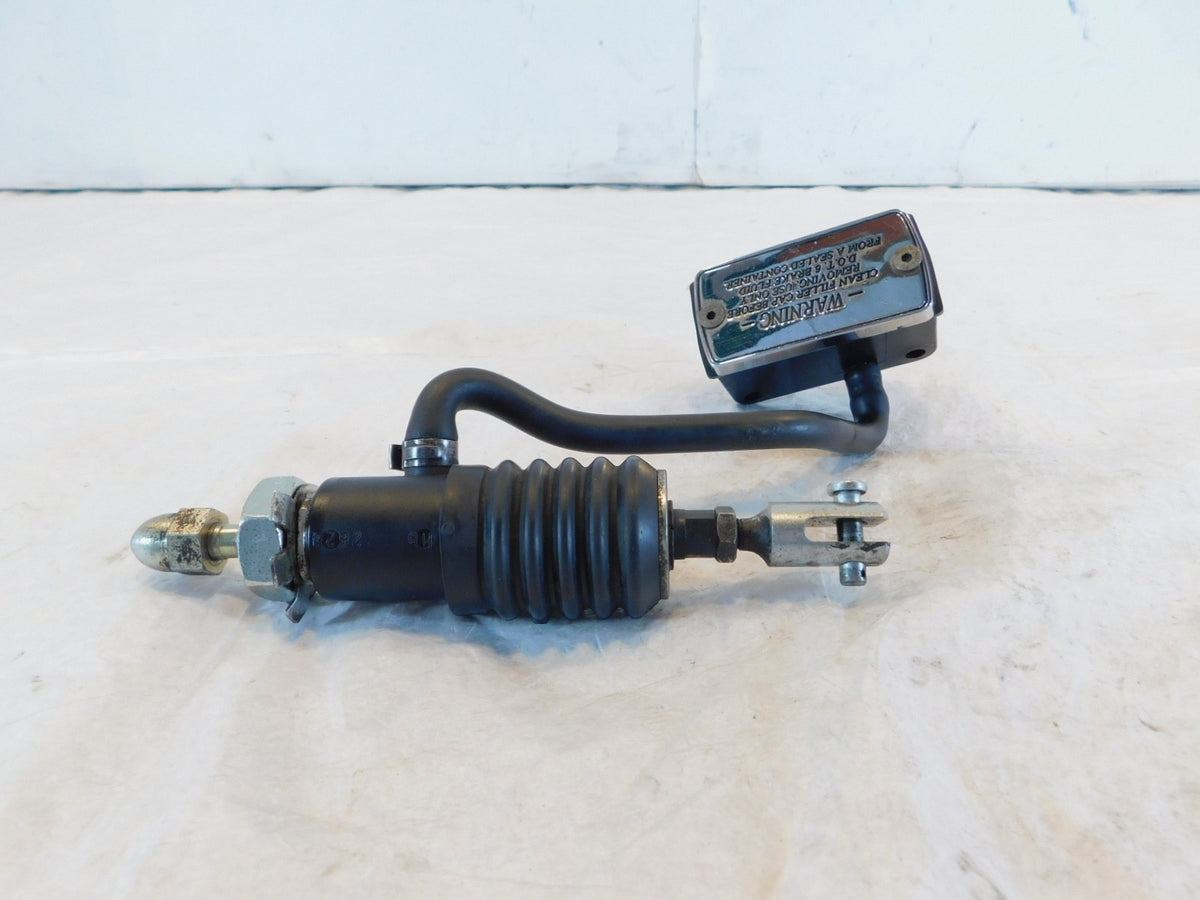 Harley EVO Road King Electra Glide Rear Brake Master Cylinder & Reservoir - C3 Cycle