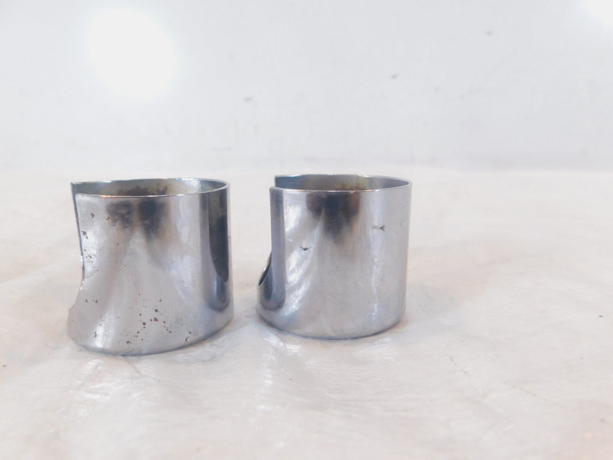 1986-1990 Harley Davidson Sportster 883 & 1200 Chrome Rear Shock Bolt Covers - C3 Cycle