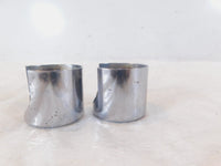 1986-1990 Harley Davidson Sportster 883 & 1200 Chrome Rear Shock Bolt Covers - C3 Cycle