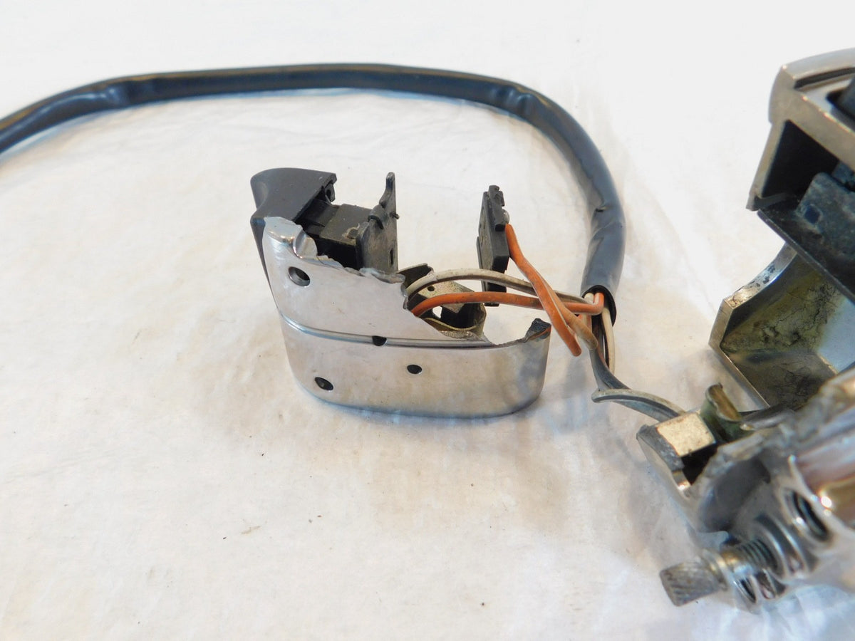 Harley Sportster Softail FXD Chrome Right Engine Stop Start Handlebar Switches - C3 Cycle