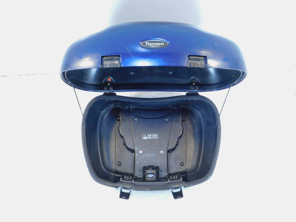 1996-2003 Triumph Trophy 900 1200 Blue Storage Luggage Top Case Tour Pak Bag - C3 Cycle