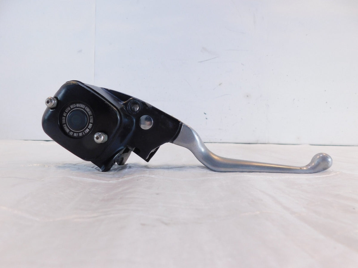 Harley Davidson Sportster Softail Dyna Black Front Master Cylinder w/ Lever - C3 Cycle