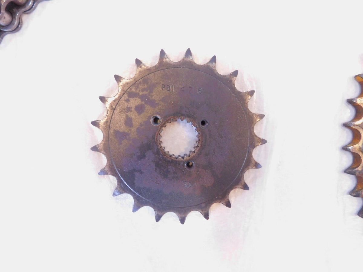Set Harley Davidson Sportster 883 1000 1100 & 1200 Chain Drive Gear Sprockets