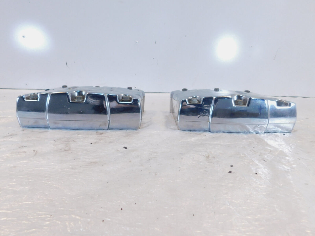 Harley Davidson Touring Dyna & Softail Chrome Cylinder Head Rocker Boxes - C3 Cycle