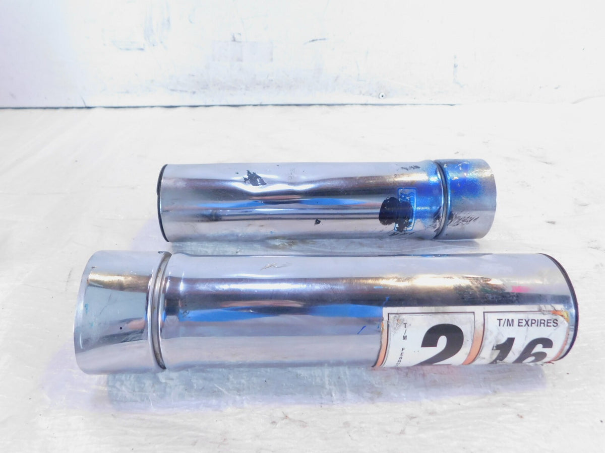 Honda VTX1800C VTX1800F VTX1800N Chrome Front Fork Lower Covers 51620-MCV-R20 - C3 Cycle
