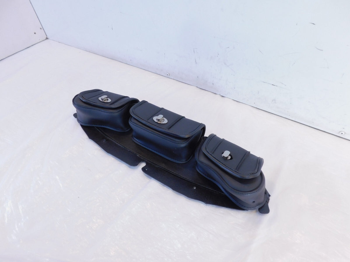 Harley Davidson Touring Electra Glide Classic Windshield Windscreen Storage Bags - C3 Cycle