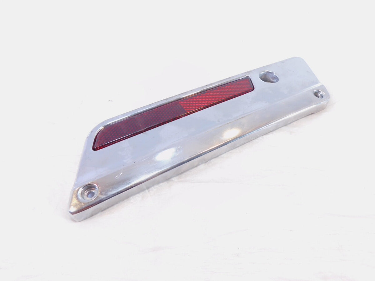 Harley Touring Electra Street Glide Road King Red Right Saddlebag Latch Cover - C3 Cycle