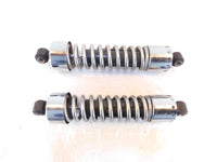 Harley Davidson Dyna Super Glide Wide Glide Chrome 12.75" Shock Absorbers - BENT