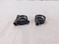 1982 82 Yamaha XJ750 Maxim 750 Front Fork Triple Tree Air Joint Holder Brackets - C3 Cycle