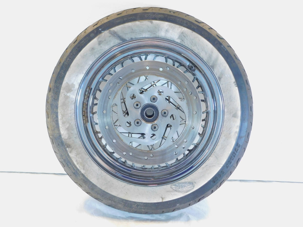Harley Davidson Road King & Electra Glide Profile Laced Front Wheel Rim w/ Tire - C3 Cycle