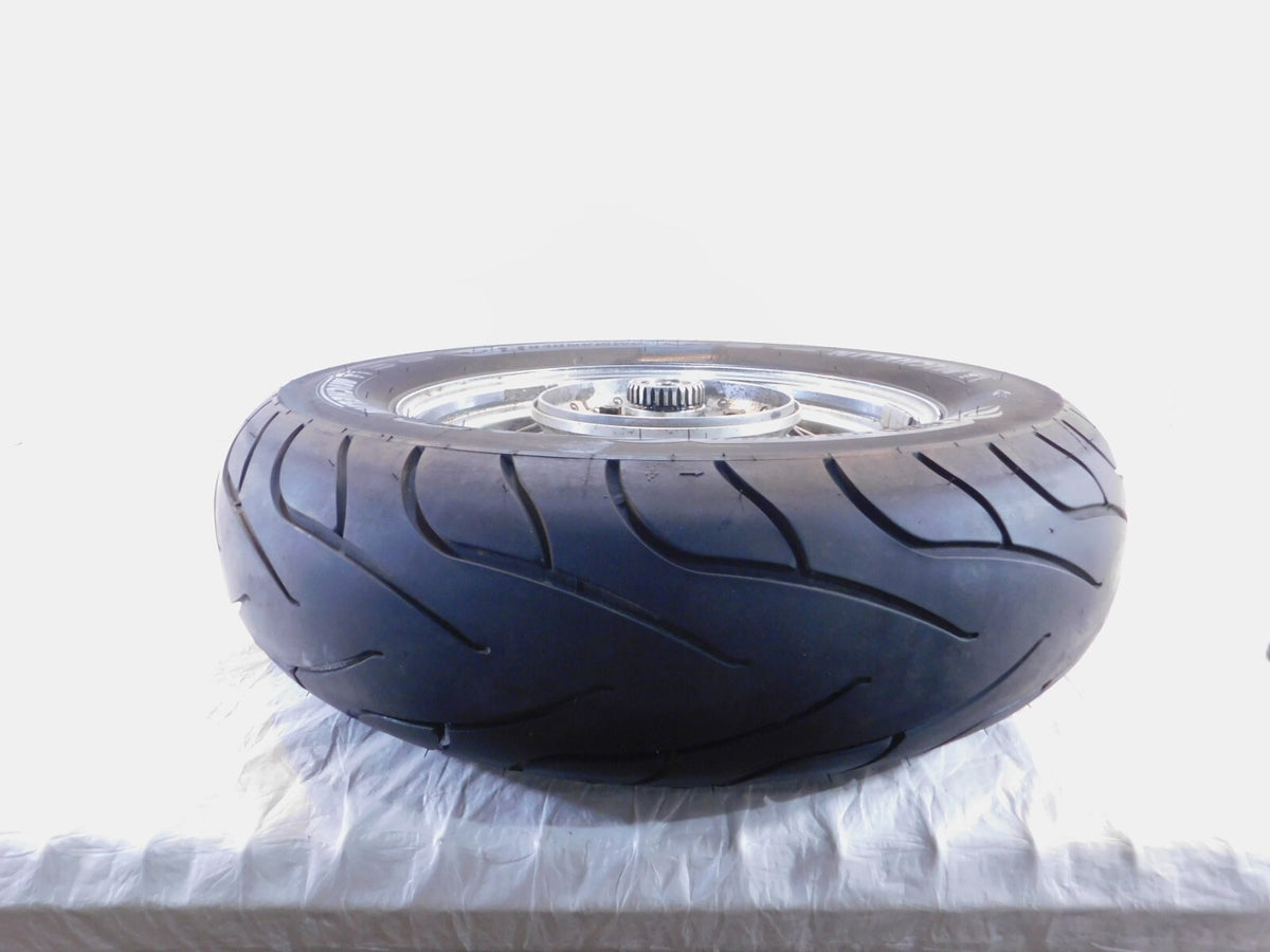 Yamaha V-Star 1100 XVS1100 Classic Custom Midnight Laced Rear Wheel Hub & Rotor - C3 Cycle