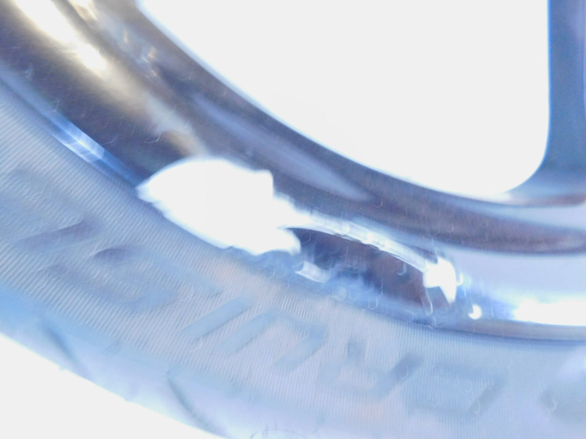 2001 Titan Phoenix ZRM ZSX Softail EVO Black Cast Front Wheel Rim & Tire Damaged - C3 Cycle