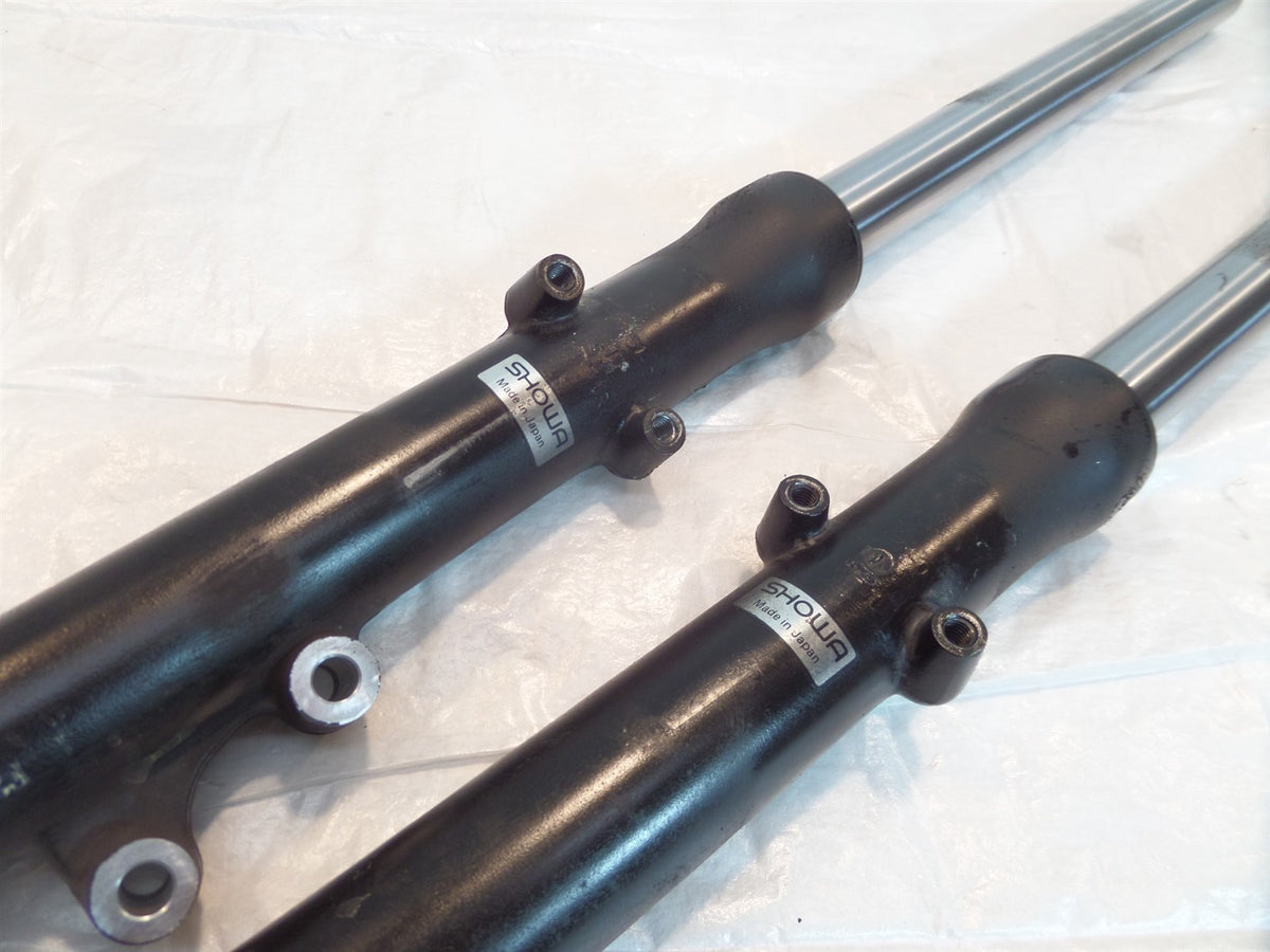 1992-2006 Kawasaki EX250 Ninja 250 250R Front Wheel Suspension Fork Tubes - bent